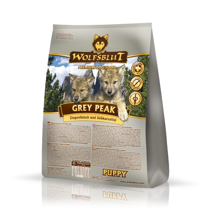 Karmy suche dla psa - Wolfsblut Dog Puppy Grey Peak