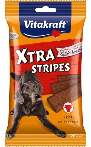 Przysmaki dla psa - Vitakraft Pies xtra Stripes wołowina paski 200g
