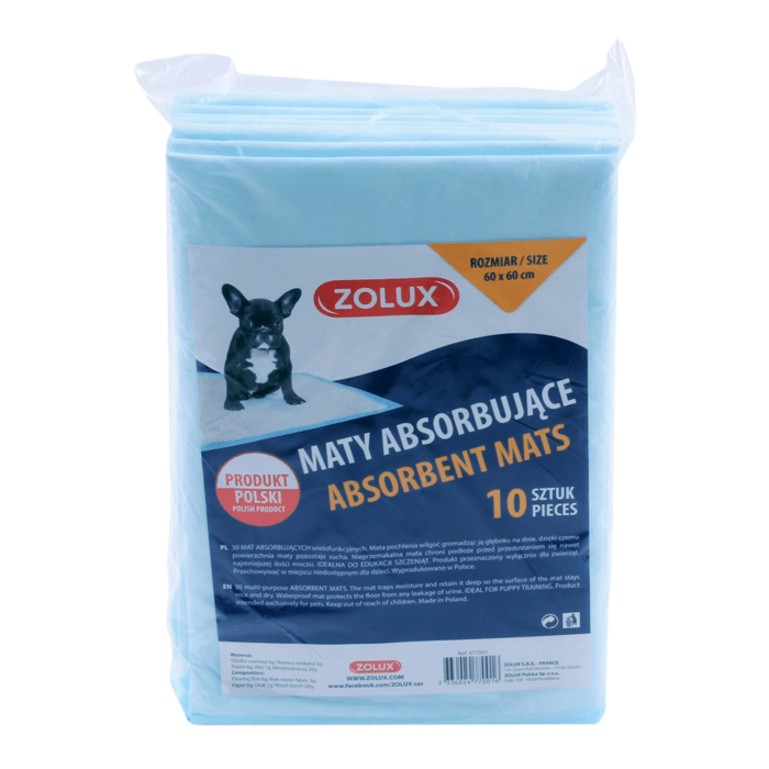 Produkty higieniczne - Zolux Maty absorbujące 60x60cm 10szt