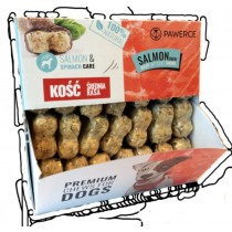 Pawerce Salmon Kość dla średnich psów 55g