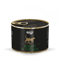 Natural Taste Adult bogata w królika 185g x 4