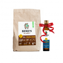 Benji's Chicken Field kurczak i indyk 6kg + Benji's Olej z łososia 250ml