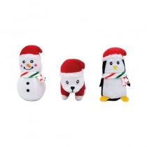 ZippyPaws Świąteczne zwierzątka 3szt.