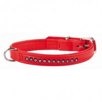 Chaba Obroża dla Yorka 33cm czerwona