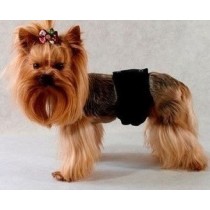 Grande Finale Pampas czarny dla psa rozmiar 1 (22-30cm)