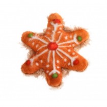 Barry King Zabawka dla kota śnieżynka piszcząca 7cm