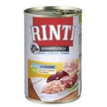 Rinti Kennerfleisch Pur Junior kurczak 400g x 4