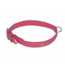 Chaba Obroża dla Yorka 33cm różowa