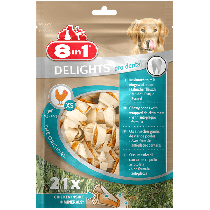 8in1 Delights Pro Dental Bones kość wiązana XS 21szt.
