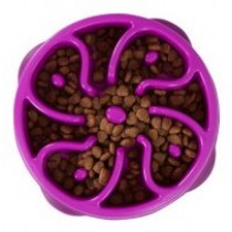 Outward Miska spowalniająca jedzenie - fioletowa, duży rozmiar