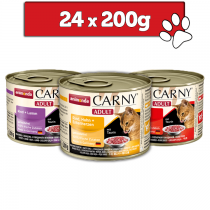 Animonda Carny Adult mix 3 smaków 200g x 24