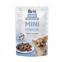 Brit Care Mini Pouch dziczyzna w sosie 85g