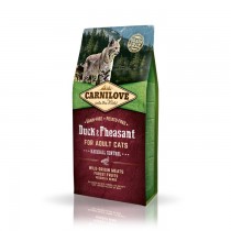 Carnilove Cat Duck & Pheasant Hairball Control 6kg