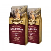 Carnilove Cat Lamb & Wild Boar Sterilised 2x6kg