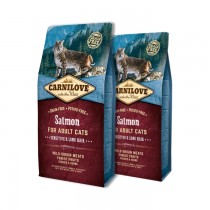 Carnilove Cat Salmon Sensitive & Long Hair 2x6kg