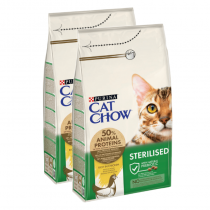 Cat Chow Adult Special Care Sterilised Chicken 2x15kg