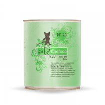 Catz Finefood puszka N.23 wołowina i kaczka 800g x 4