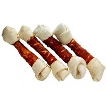 Chico Kość wiązana wapienna owinięta kaczką 26cm 500g