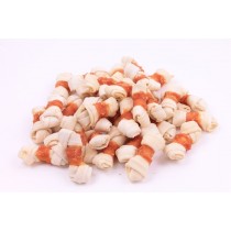 Chico Kość wiązana wapienna owinięta kurczakiem 7cm 500g x 2