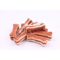 Chico Kość prasowana z kaczką 10cm 500g