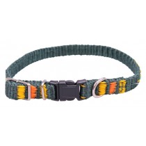 Chico Obroża taśma żakardowa regulowana z klamrą zielona 25mm