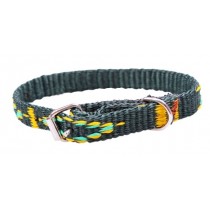 Chico Obroża taśma żakardowa zielona 13mm/37cm