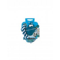 Coockoo Tornado gryzak na przysmaki z liną turkusowy [rozmiar F1] 7 x 5,7 x 5,7cm