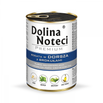 Dolina Noteci Premium bogata w dorsza z brokułami 800g