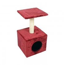 DUVO+ Drapak Christa bordowy 31x31x57cm