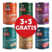 Fafik mix 6 smaków 400g x 6