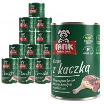 Fafik z kaczką 12x400g