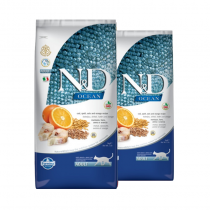 Farmina N&D Cat Ocean Codfish Pumpkin & Orange 2x1,5kg