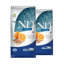 Farmina N&D Cat Ocean Herring & Orange 2x1,5kg