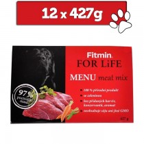 Fitmin Dog For Life Menu Meat Mix 427g x 12