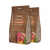 Fitmin Dog Purity Grain Free Adult Mini Beef 2x4kg