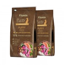 Fitmin Dog Purity Puppy Rice, Lamb & Salmon 2x12kg