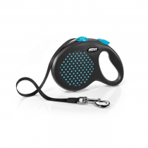 Flexi Smycz Design taśma niebieska