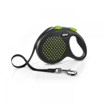 Flexi Smycz Design taśma zielona