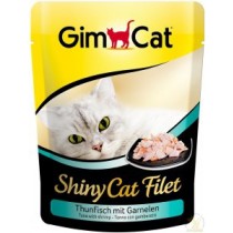 Gimcat ShinyCat tuńczyk i kraby 70g x 12