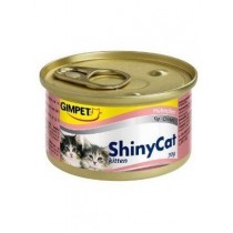 Gimcat ShinyCat Kitten kurczak 70g x 12