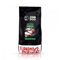 John Dog średnie i duże rasy Kaczka z królikiem