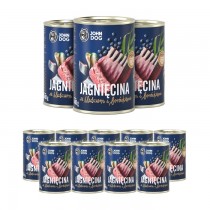 John Dog Berry Line Junior Jagnięcina i śledź z borówkami 400g x 12
