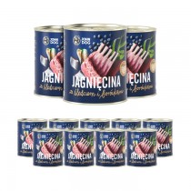John Dog Berry Line Junior Jagnięcina i śledź z borówkami 800g x 12