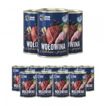 John Dog Berry Line Junior Wołowina i królik z jeżynami 400g x 12
