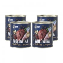 John Dog Berry Line Junior Wołowina i królik z jeżynami 800g x 4