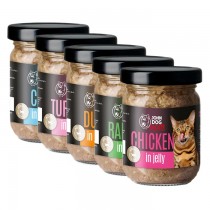 John Dog for Cats Kawałki w galaretce 100g x 4