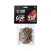 John Dog Rurki z wołowiny szwajcarskiej 93% 90g