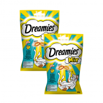Dreamies Mix przysmak dla kota z serem i o smaku łososia 60g