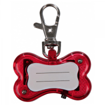 Trixie Flasher Adresówka odblaskowa świecąca kość