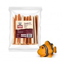 Fafik Sandwitch miękkie paski z kurczaka 500g + Rybka Nemo